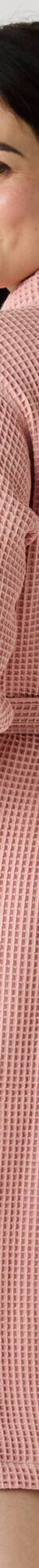 Peignoir de bain mixte adulte nid d'abeille 230 g/m2 (rose poudré) Peignoir de bain mixte adulte nid d'abeille 230 g/m2 (rose poudré)